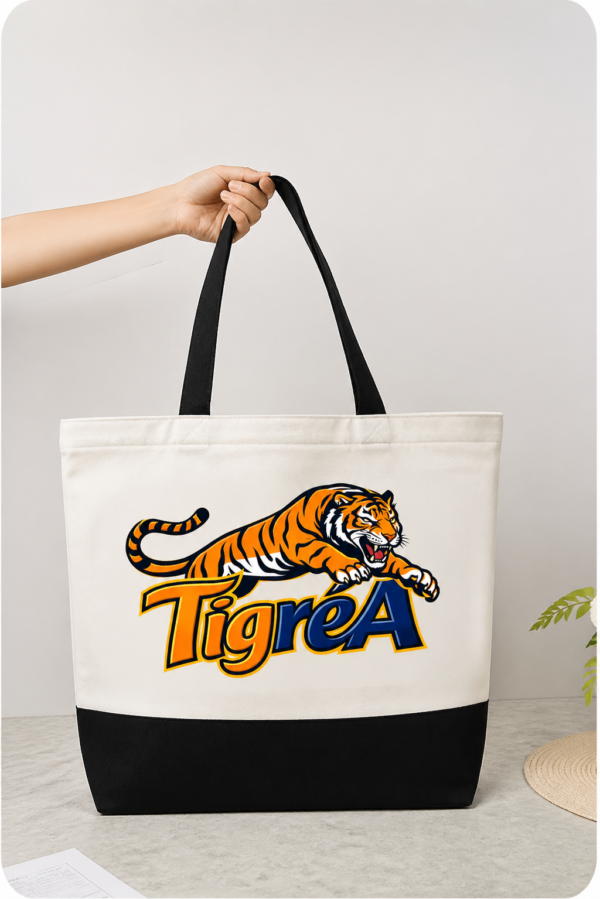 BNPJ2034 Sac fourre-tout "TigreA" – Tote bag design tigre